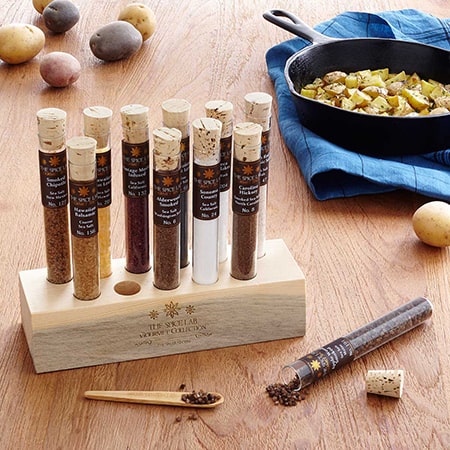 Vials of spices